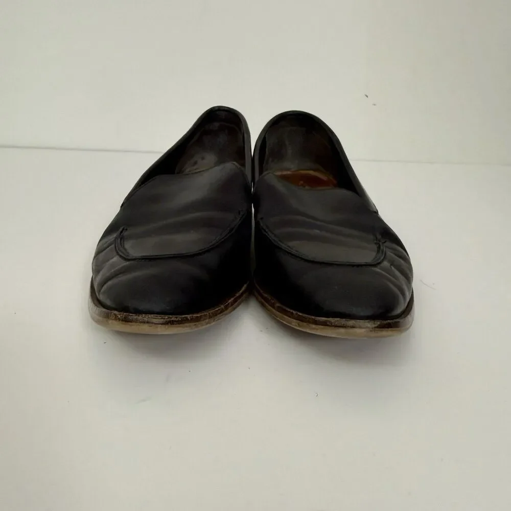 Everlane The Modern Loafer 8.5 Made In Italy Slip On Almond Toe Low Heel Classic